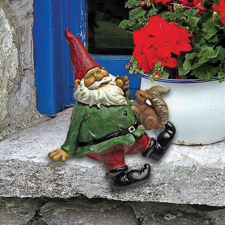 Osbert, The Garden Gnome Shelf Sitter Statue